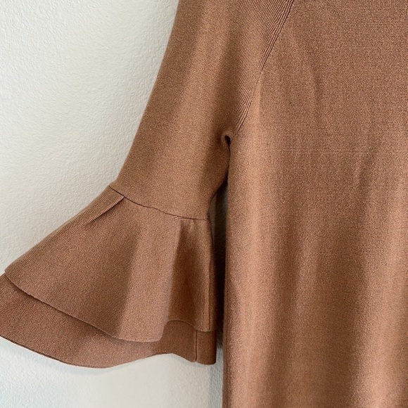 Anthropologie Claudette Ruffled Sweater Dress - Picture 4 of 9